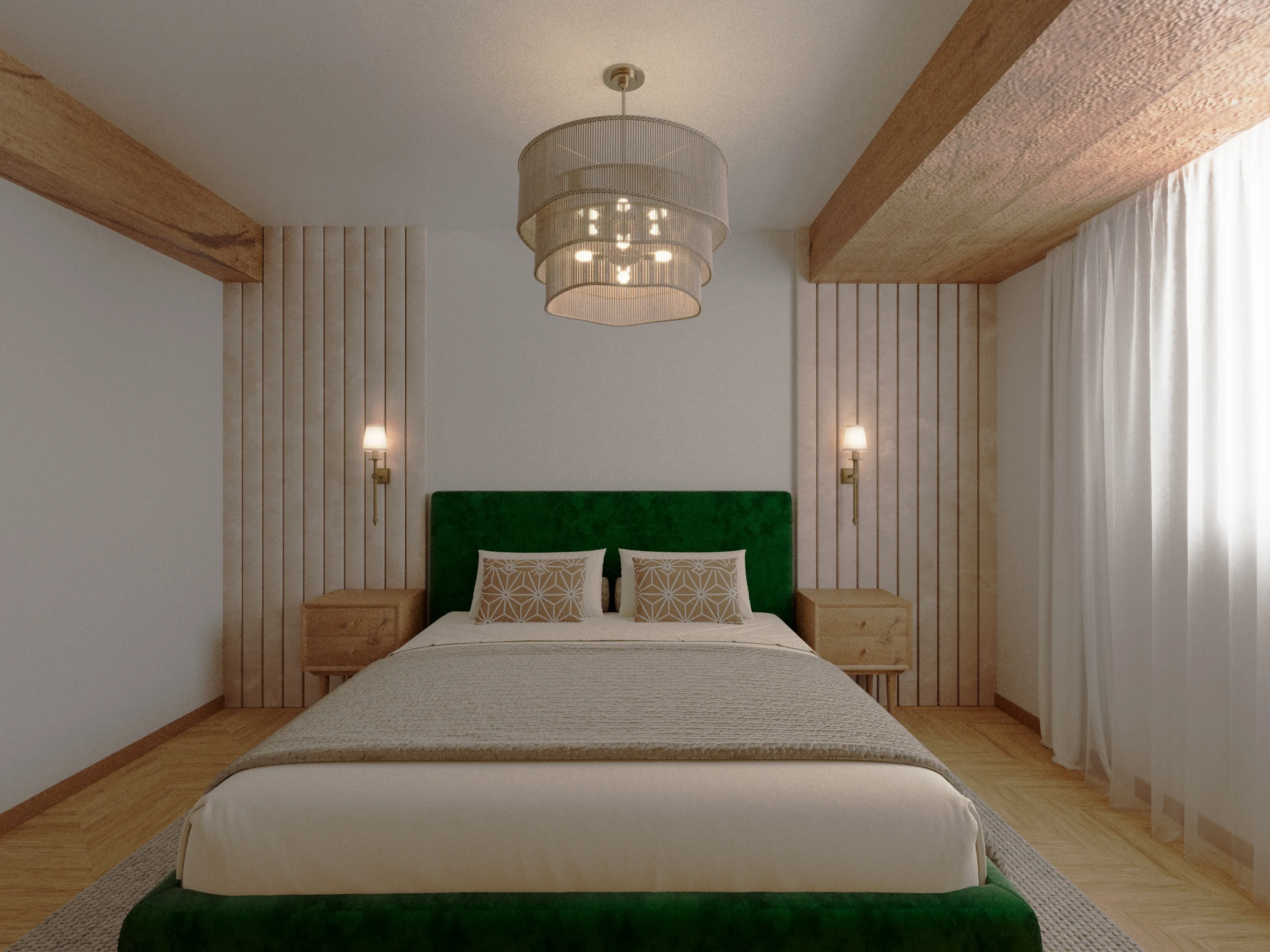 Dormitorio de Piso Nordic Heritage